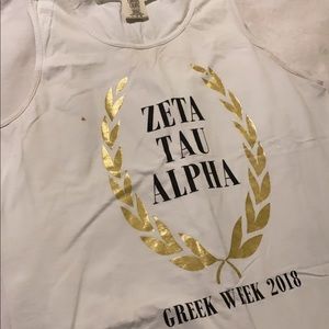 ZETA TAU ALPHA COMFORT COLORS TANK
